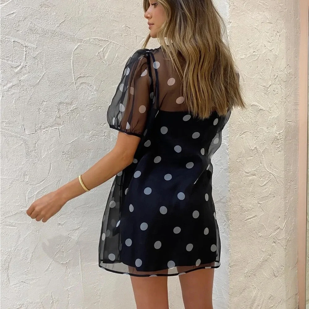 SIR. the label Margo mini dress with no slip - Picture 3 of 9